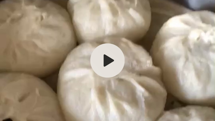皮薄大馅儿韭菜包子
