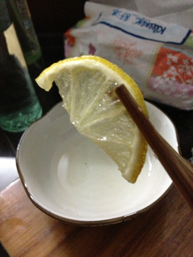 糖腌柠檬的做法