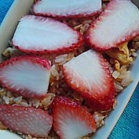芝士草莓焗饭的做法图解3