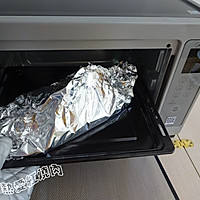 之锡纸烤黑鱼#美的智烤大师烤箱#的做法图解26