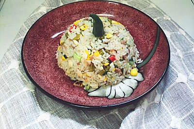 猪油牛肉炒饭