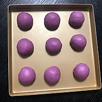 早餐必备｜超软萌紫薯红豆小餐包~㊙️巨松软的做法图解5
