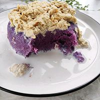 燕麦牛奶紫薯泥的做法图解11