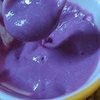 紫薯奶制品的做法图解2