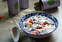 蔬菜香米粥的做法