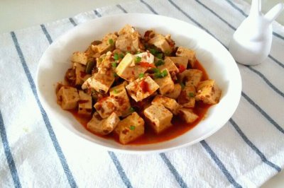 简单的下饭菜：全素麻婆豆腐