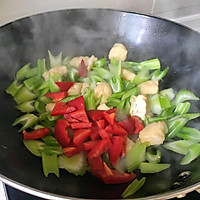 西芹炒豆泡的做法图解5