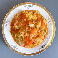 西红柿大头菜炒蛋的做法图解7