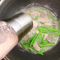 #夏至日，大口吃面#豇豆肉片面的做法图解4