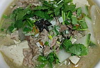 萝卜豆腐羊肉汤的做法