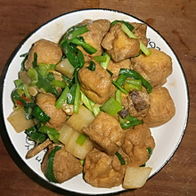 小炒油豆腐