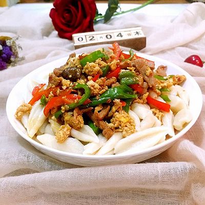 肉丝剪刀面鱼