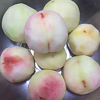 桃子罐头的做法图解1