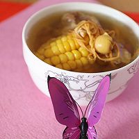煲汤之虫草花干贝玉米排骨汤的做法图解10