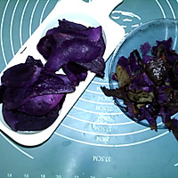 #晒出你的团圆大餐#紫地瓜饼的做法图解6