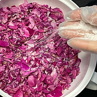 玫瑰花蜜茶｜玫瑰酱的制作的做法图解6