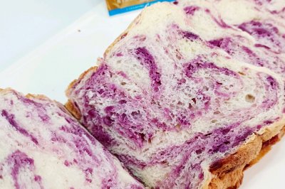 紫薯大理石纹吐司