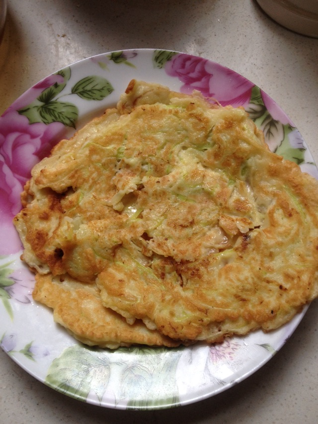 西葫芦塌饼的做法