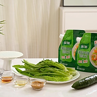 清脆爽口开胃菜【麻酱油麦菜】的做法图解1