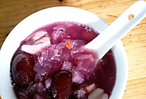 紫薯莲子银耳汤的做法
