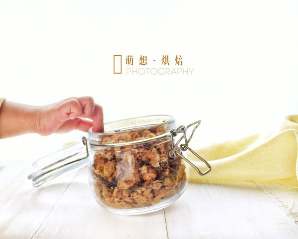 超健康零食-无油烤坚果麦片Granola