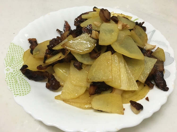 广式腊肉手抓饭的做法图解4