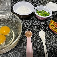 #滴滴鲜香 味道美极#葱花鸡蛋饼的做法图解1