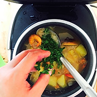 奶油海鲜汤#铁釜烧饭就是香#的做法图解5