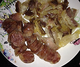 电饭锅蒸腊肉的做法