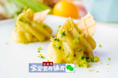 鸡汁土豆泥-宝宝辅食8M+