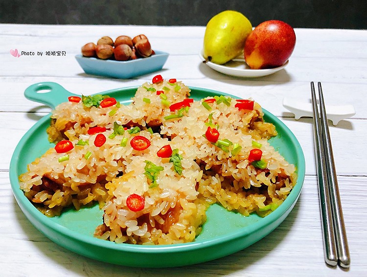 糯米蒸鸡翅的做法
