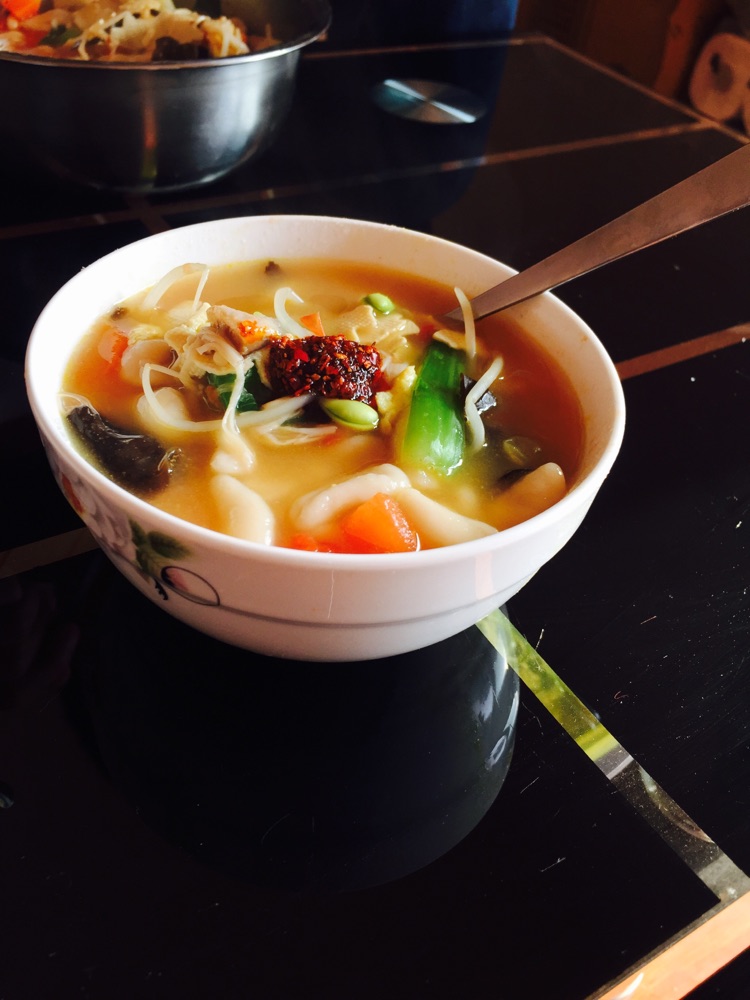 陕西烩麻食