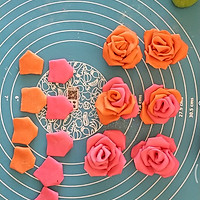 玫瑰花卷馒头的做法图解4