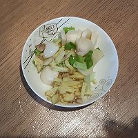 松茸土豆炒肉片的做法图解4