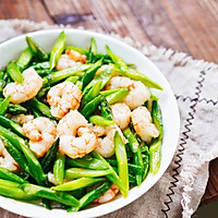 时令菜系列-芦笋清炒虾仁的做法图解7