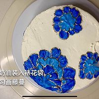 #美食视频挑战赛#景泰蓝蛋糕-我的第一个视频菜谱的做法图解34