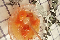 桃胶雪燕皂角米炖木瓜的做法