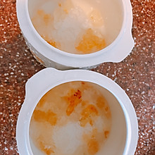 燕窝桃胶皂角米甜汤