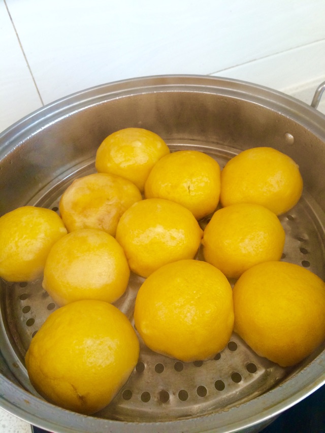 玉米面粘豆包