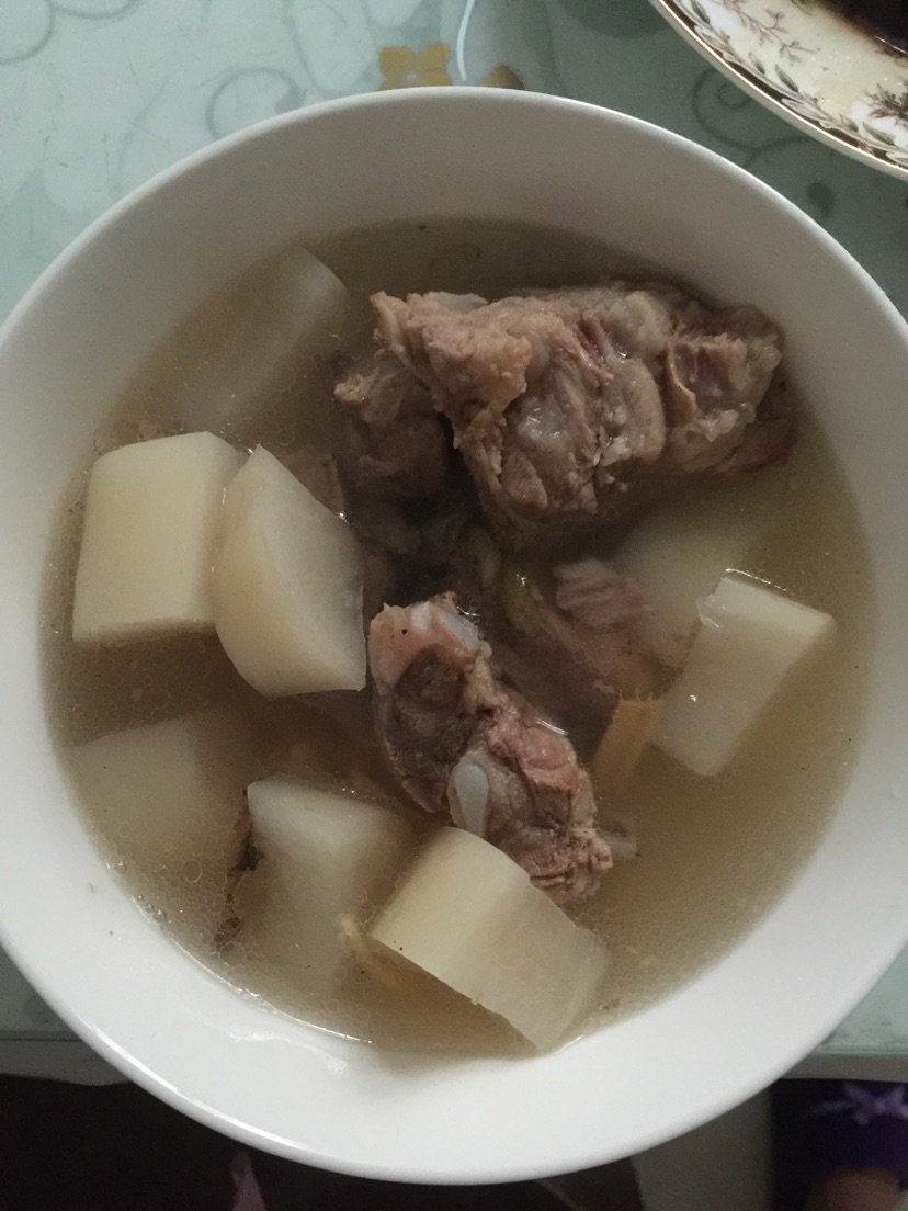 萝卜排骨汤的做法图解3