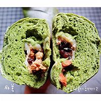 抹茶红豆麻薯软欧包的做法图解14