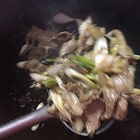 葱爆羊肉的做法图解5