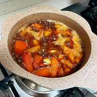 番茄土豆炖排骨+炒饼一锅出的做法图解5