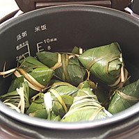 鲜肉鸭蛋黄粽子（内含红豆大枣口味）的做法图解27
