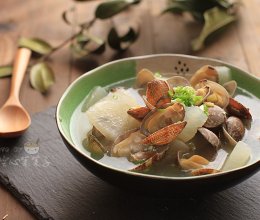 大喜大牛肉粉试用之四【蛤蜊萝卜汤】的做法