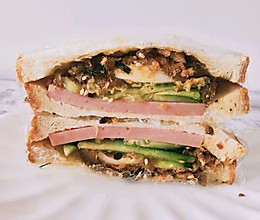 三明治#做道懒人菜，轻松享假期#的做法