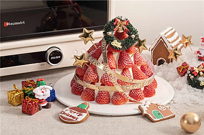 圣诞草莓塔 | “诞”愿有你，放肆甜蜜