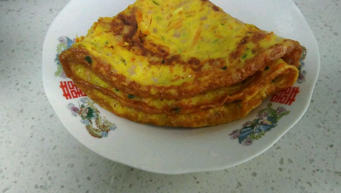 鸡蛋南瓜饼