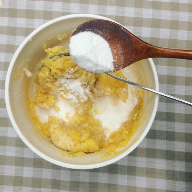 奶香红薯饼的做法图解2