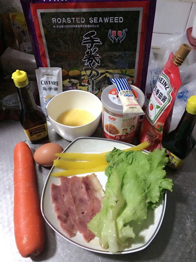 肉松寿司～的做法图解1